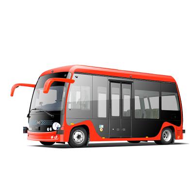 unpiloted driverless bus