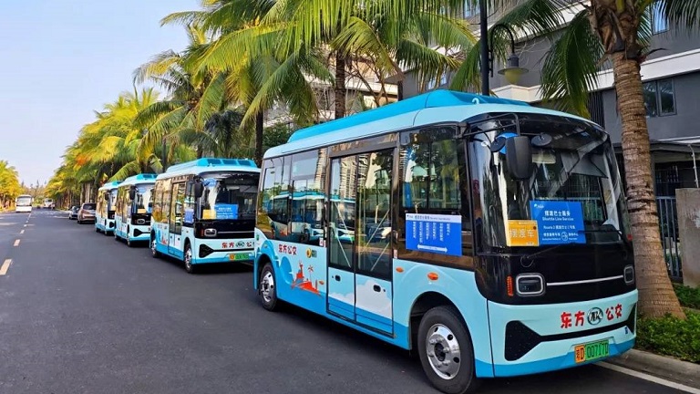 La fabrication intelligente chinoise relève à nouveau un défi important ! La puissance d'Ankai Bus accompagne le Forum de Boao pour l'Asie.