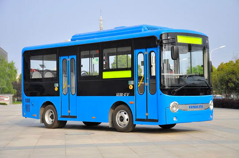41 unités de mini-bus électriques Ankai G6 arrivent à Guangzhou pour être opérationnelles
