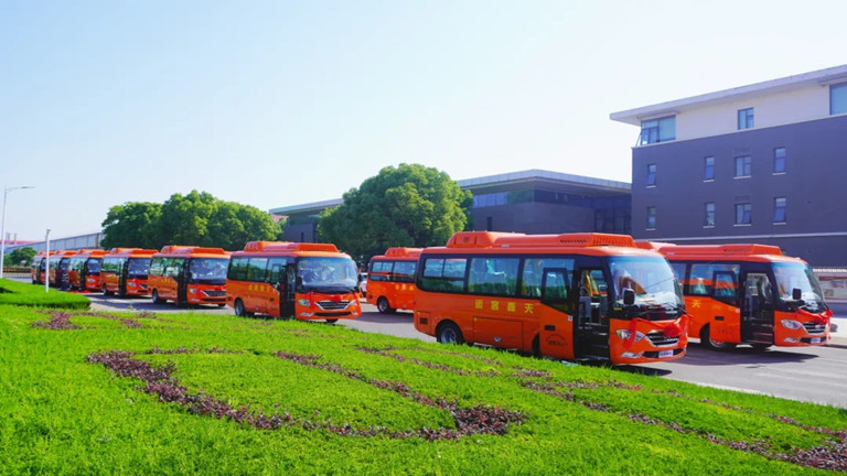 Les bus Ankai favorisent le développement du transport de passagers urbains et ruraux