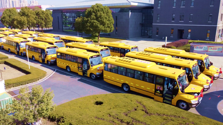 20 autobus scolaires Ankai S9 seront mis en service à Tianjin
