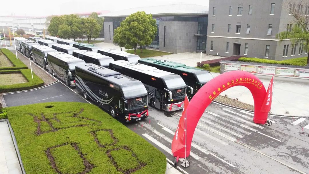 Ankai A8 High Class Buses Start Their Journey to Saudi Arabia