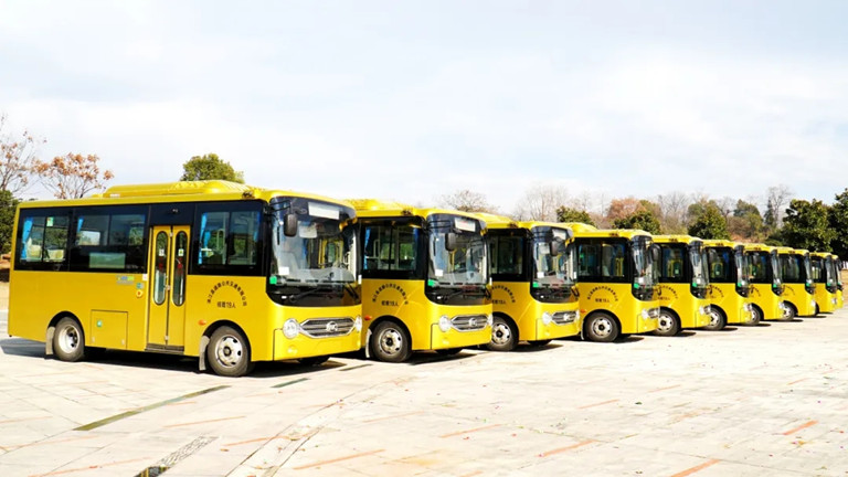 Les bus électriques Ankai G6 et G7 aident à la construction touristique