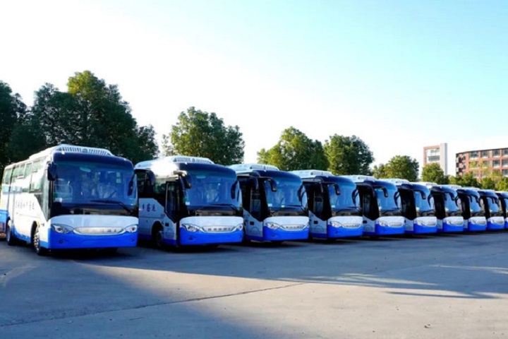 Les bus électriques Ankai A5 offrent des services de transport plus écologiques et plus pratiques à Yongzhou, dans la province du Hunan